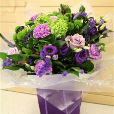 Luxury Lilac Hand Tied