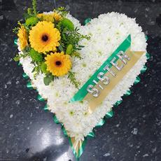 Heart Green and Gold