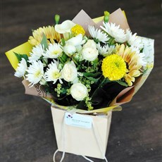 Mellow yellow Hand Tied 
