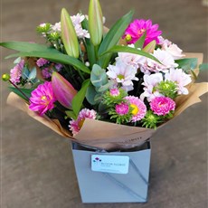 Petal and Pearl Hand Tied
